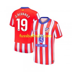 Fußballtrikots Atlético Madrid Julian Alvarez 19 Heim Trikotsatz 2024-2025